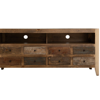 Antique TV Stand / Wall Unit Multicolor - TV Stands at Quality Home Furniture Mesquite