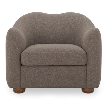 Bria - Silla decorativa - Marrón