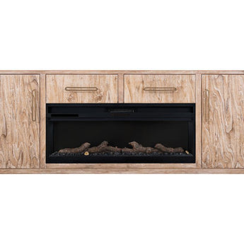 Balam - 2 Drawer & 2 Door Electric Fireplace