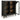 Armenleigh - Black / Brown - Bar Cabinet
