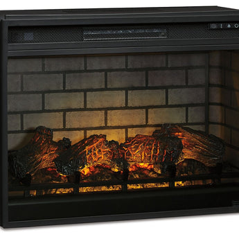 Entertainment Accessories - LG Fireplace Insert Infrared - Black