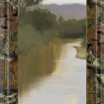 River Journey By Megan Lightell - 18 x 42 - Gray