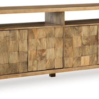 Hudwick - Accent Cabinet - Natural Brown
