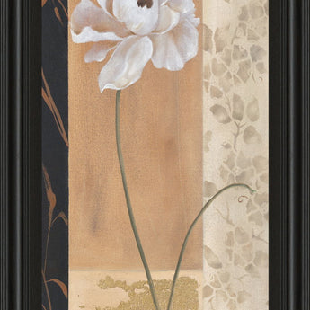 & I By Carol Robinson - Framed Print Wall Art - Beige