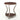 Miles - Round End Table - Brown