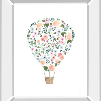 Lets Chase Rainbows VIII By Jenaya Jackson - Mirror Framed Print Wall Art - White