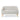 Modern Fabric Loveseat With Sloped Armrests For Living Room - Beige