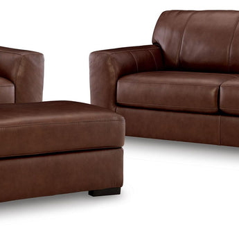 Brogliano - 3 Pc. - Sofa, Oversized Chair And Ottoman - Canyon
