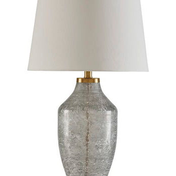 Abbriel - Glass Table Lamp - Antique Green