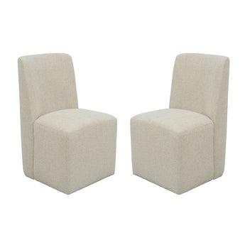 Waterfall - Upholstered Dining Chair (Set of 2) - Beige