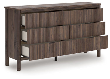 Pamytta - Six Drawer Dresser - Brown