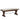 D00526 - Dining Bench - Dark Brown