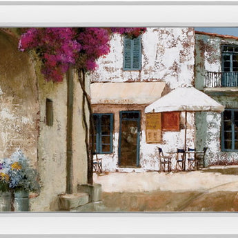 Picking Up Flowers By Archambault G - Mirrored Frame Wall Art - Beige