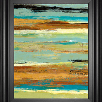 Terra Firma I By Maria Donovan - Framed Print Wall Art - Gold