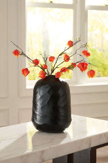 Ryanford - Vase - 9.65" - Black