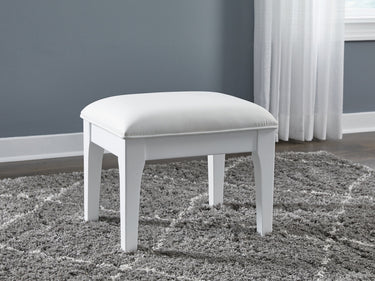 Chalanna - Taburete de tocador - Blanco