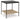 Minrich - Negro / Natural - Mesa decorativa