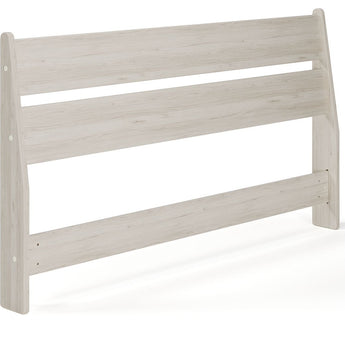 Socalle - Queen Panel Headboard - Light Natural