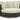 Kimora - Swivel Lounge Chair With Cushion - Beige / Dark Brown