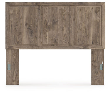 Rusticott - Queen Panel Headboard - Brown