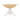 Allison - Mesa de comedor extensible redonda con hojas abatibles - Blanca