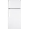 GE 16.6 Top Mount Refrigerator, White - GTS17DTNRWW