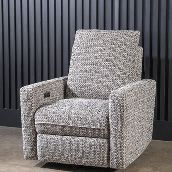 Solana - Swivel Glider Chair - Gray