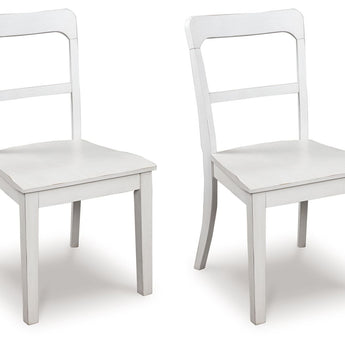 Greddinton - Upholstered Dining Side Chair (Set of 2) - White