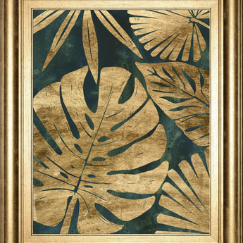 22x26 Emerald Jungle II By June Erica Vess - Light Brown