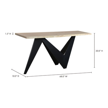 Bird - Console Table - White Oak