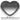 Euston - Heart Shaped Vanity Mirror - Silver
