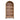 Natural Parota - 5 Shelves Bookcase - Brown Cappuccino