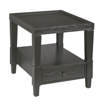 Oliver - Mesa auxiliar rectangular con 1 cajón