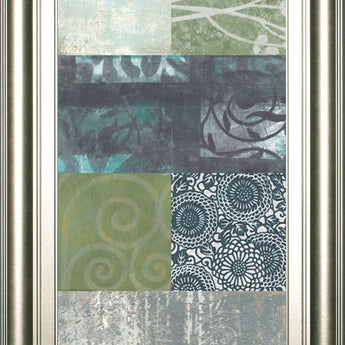 Zen Panel Il By Vision Studio - Framed Print Wall Art - Dark Gray