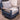 East Beach - Blue - Swivel Glider Chair With Cushion