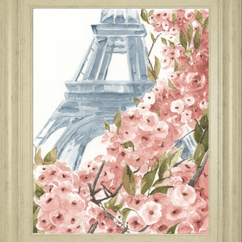 22x26 Paris Cherry Blossoms II By Annie Warren - Pink