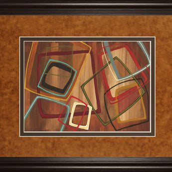 Twenty Tuesday I By Jeni Lee - Framed Print Wall Art - Light Brown
