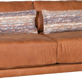 Mayo 9590 Series Leather Sofa with Track Arms