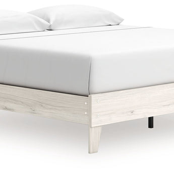 Socalle - King Platform Bed - Light Natural