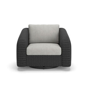 Baymont Cove - Swivel Glider Chair With Cushion - Gray