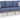 Half Moon Beach - Sofa With Cushion - Blue / Gray