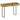 Draco - 2-Drawer Console Table Hand Carved Details - Natural