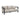 Playa - Sofa With 2 Pillows - Dark Gray / Beige