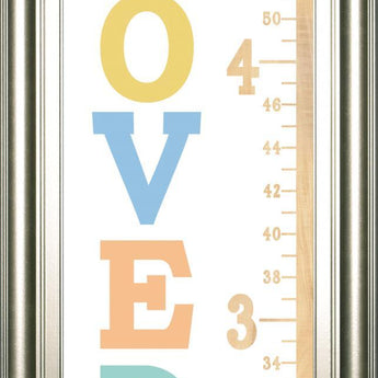 18x42 Loved Beyond Measture Growth Chart By Marla Rae - White