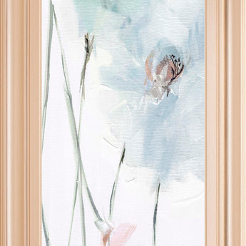Spring Poppies I By Susan Pepe - Light Blue