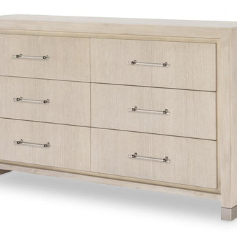 Bliss - 6 Drawer Dresser - Soft Cashmere