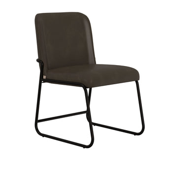 Seating - Upholstered Chair (Set of 2) - Brown / Black