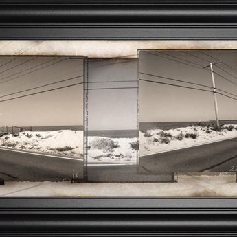 The Old Coast Road By Noah Bay - Framed Print Wall Art - Dark Gray