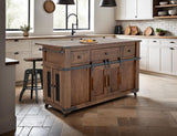 Parota Stool Cinnamon Brown - alternate view