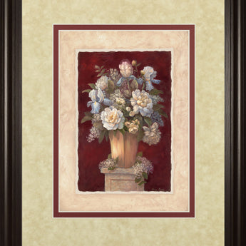 Traditional Il By Vivian Flasch - Framed Print Wall Art - Beige